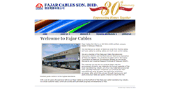 Desktop Screenshot of fajarcables.com.my